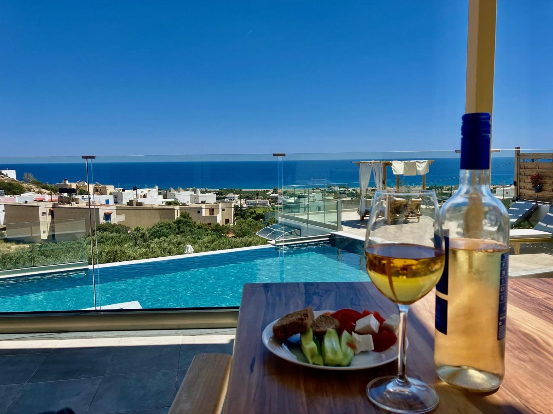 Zax Sea View Villas Ierápetra Eksteriør bilde